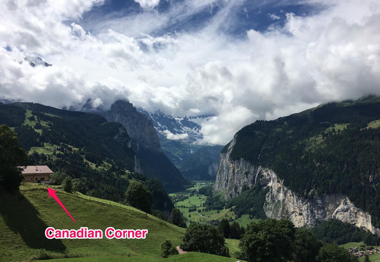 Chalet Canadian Corner Wengen Dış mekan fotoğraf